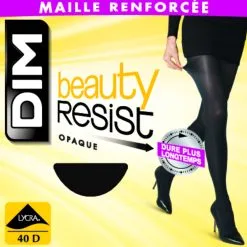 Collant Beauty Resist Noir Opaque 40D -Soutien Gorge Soldes Magasin D00FXE1 0HZ 06