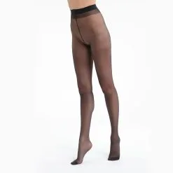 Collant DIM SIGNATURE Noir Galbe Prodigieux 25D