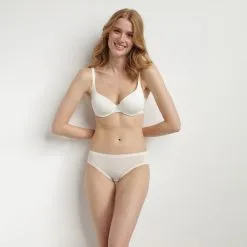 Soutien-gorge Corbeille Ampliforme Nacre InvisiFree De Dim -Soutien Gorge Soldes Magasin D03ALC1 1LM 03