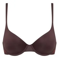 Soutien-gorge Corbeille Ampliforme Marron Précieux InvisiFree De Dim -Soutien Gorge Soldes Magasin D03ALC1 9JA 05
