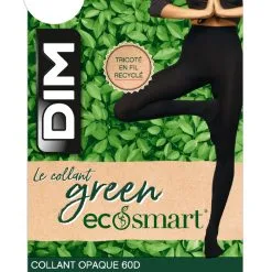 Collant Noir Pour Femme Bio Polyamide Recyclé Green By Dim 60 Deniers -Soutien Gorge Soldes Magasin D05WBM1 0HZ 06
