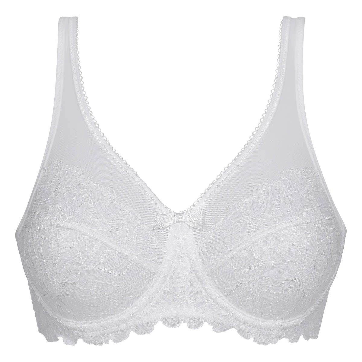 Soutien-Gorge Emboîtant Blanc En Dentelle Generous Essentiel 6 Soutien-Gorge Emboîtant Blanc En Dentelle Generous Essentiel – Image 6