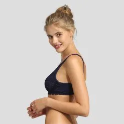 Soutien-gorge Avec Armatures Dentelle Bleu Infini Essentiel Generous -Soutien Gorge Soldes Magasin D08H4C1 8OT 02