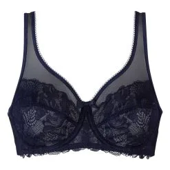 Soutien-gorge Avec Armatures Dentelle Bleu Infini Essentiel Generous -Soutien Gorge Soldes Magasin D08H4C1 8OT 05