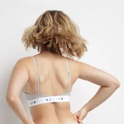 Soutien-Gorge Triangle Gris Chiné Sans Armatures Femme DIM Originals -Soutien Gorge Soldes Magasin D08T9C1 2NZ 02