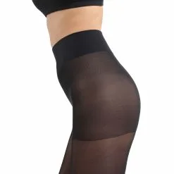 Collant Opaque Noir Pour Femme DIM Perfect Contention 45D -Soutien Gorge Soldes Magasin D08WAE1 0HZ 03