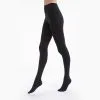 Collant Ultra-Opaque Noir Pour Femme Perfect Contention 80D