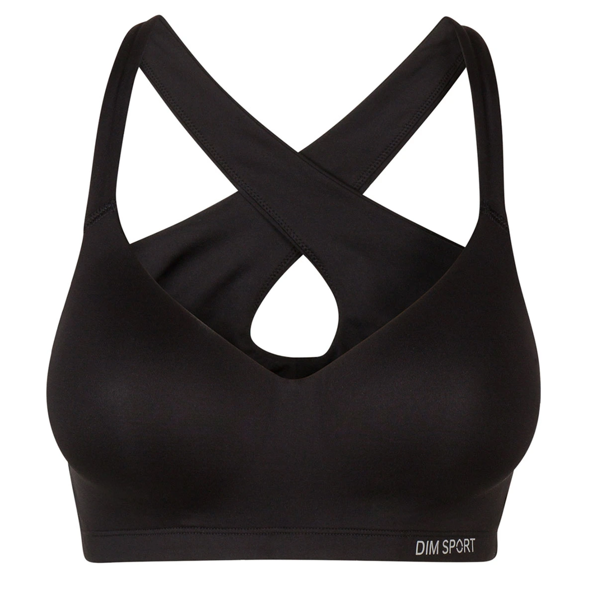 Brassière Ampliforme Microfibre à Impact Modéré + Noir Dim Sport 6 Brassière Ampliforme Microfibre à Impact Modéré + Noir Dim Sport – Image 6