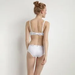 Soutien-gorge Triangle Ampliforme Sans Armatures Blanc Dim Originals -Soutien Gorge Soldes Magasin D0CIGC1 0HY 04