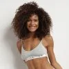 Brassière Femme Coton Modal Sans Armatures Gris Chiné DIM Originals