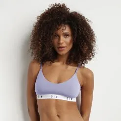 Brassière Femme En Coton Modal Sans Armature Lila Dim Originals