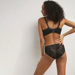 Soutien-gorge Emboitant Dentelle Coeurs Noir Generous Édition Limitée -Soutien Gorge Soldes Magasin D0CMYC1 0HZ 04