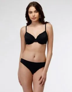 Bas De Bikini Midi En Dentelle Sangallo Noir -Soutien Gorge Soldes Magasin D0COWPA 9XL 03