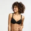 Soutien-gorge Ampliforme Avec Armatures Noir Generous Invisible Dim