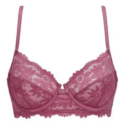 Soutien-gorge Emboitant à Armatures Dentelle Florale Violet Daily Glam -Soutien Gorge Soldes Magasin D0CU8C1 09C 05