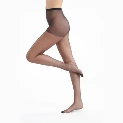 Collant Voile Transparent Noir Mes Essentiels De DIM 15D