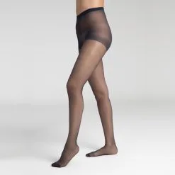 Collant Marine Sublim Voile Brillant 15D