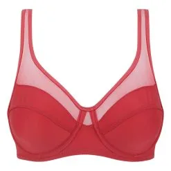 Soutien-gorge Emboitant Avec Armatures Rose Gourmand Generous Dim -Soutien Gorge Soldes Magasin D39831B 9TC 05
