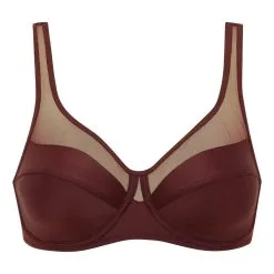 Soutien-gorge Emboitant Avec Armatures Cacao Intense Generous Dim -Soutien Gorge Soldes Magasin D39831B AHM 05