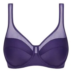Soutien-gorge Emboitant à Armatures Violet Aubergine Generous Dim -Soutien Gorge Soldes Magasin D39831B ALK 05