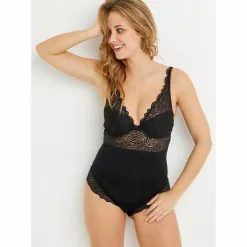 Body Femme | Dentelle Body Dentelle Noir | RougeGorge