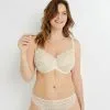 Poitrine Généreuse (Bonnets E, F & G) Femme | Dentelle Soutien-Gorge Grands Bonnets Ecru | RougeGorge