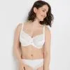 Poitrine Généreuse (Bonnets E, F & G) Femme | Syara Soutien-Gorge Grands Bonnets Ecru | RougeGorge