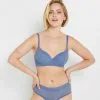 Poitrine Généreuse Jusqu Femme | Alma Soutien-Gorge Ampliforme Dentelle Bleu | RougeGorge