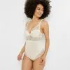 Poitrine Généreuse Jusqu Femme | Dentelle Body Dentelle Ecru | RougeGorge