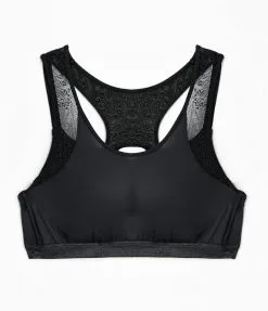 Poitrine Généreuse Jusqu Femme | Olena Brassiere Bemyone Micro Tulle Noir Noir | RougeGorge