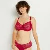 Soutien-Gorge Corbeille & Emboîtant Femme | Trinity Soutien-Gorge Grands Bonnets Rouge | RougeGorge