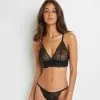 Soutien-Gorge Sans-Armatures & Triangle Femme | Aela Soutien-Gorge Sans Armatures Noir | RougeGorge