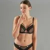 Soutiens-Gorge & Body Sexy Femme | Aphrodite Soutien-Gorge Emboitant Noir | RougeGorge