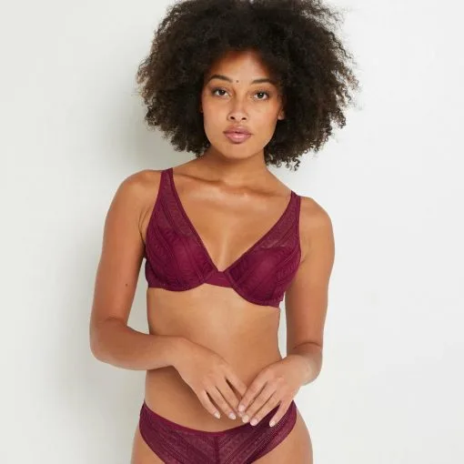 Soutiens-Gorge Jusqu Femme | Amour Soutien-Gorge Ampliforme Dentelle Cerise | RougeGorge -Soutien Gorge Soldes Magasin soutiens gorge jusqu femme amour soutien gorge ampliforme dentelle cerise rougegorge