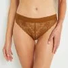 Tanga Femme | Audrey Tanga Dentelle Orange | RougeGorge